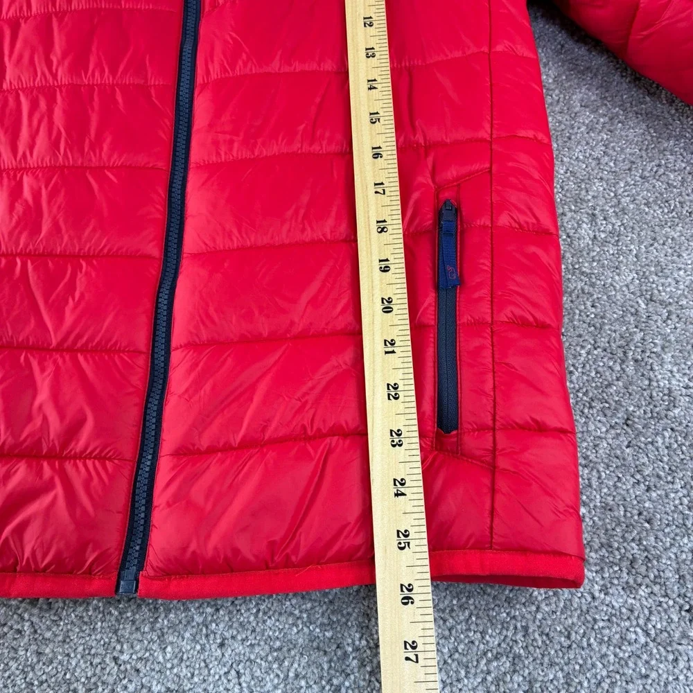 Vineyard Vines Boys‎ XL Primaloft Puffer Jacket Red Lighweight Performance Coat